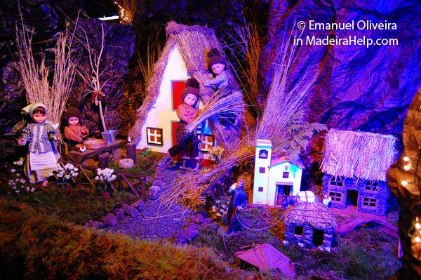 Christmas Scene, Nuns Valley - Curral das Freiras, Madeira