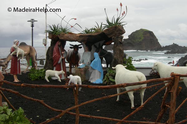 Christmas Scene, Porto Moniz, Madeira